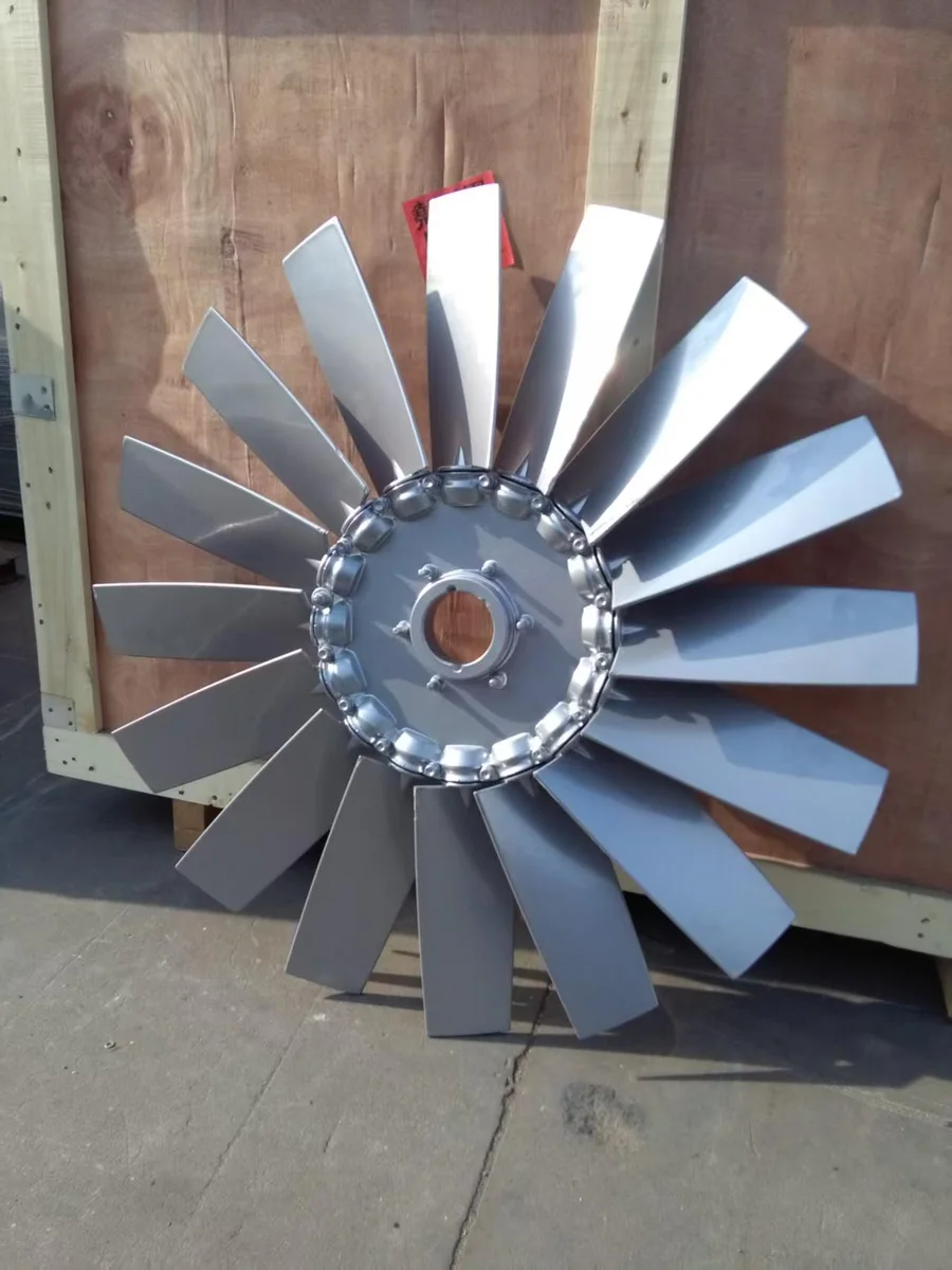 Custom axial impeller — 16 blades, SINDFAN
