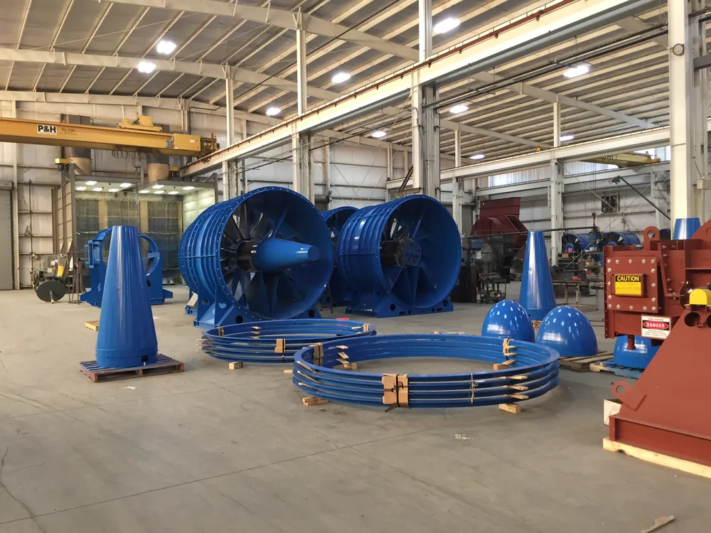SINDFAN fan production in our Tianjin workshop